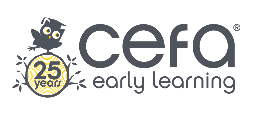 CEFA Early Learning 25th Anniversary logo